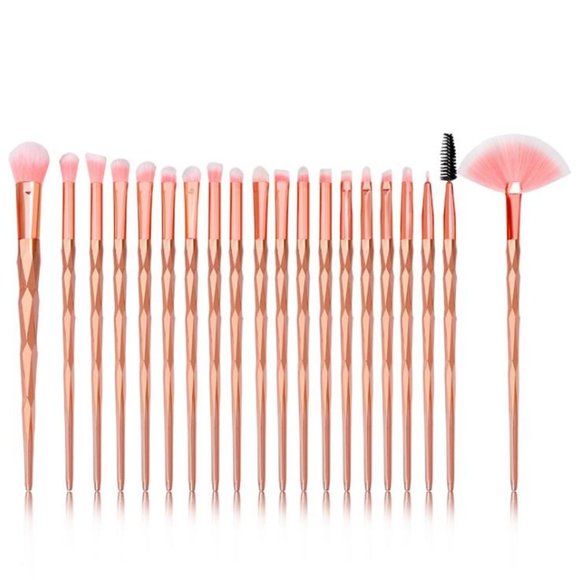 Other - NEW 20pc Diamond Pro Makeup Brush Set